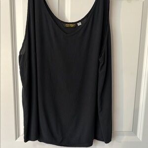 Jams World Black V-Neck Sleeveless Tank